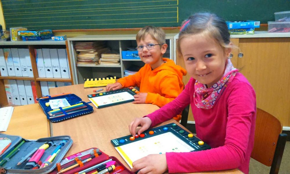 Die 2a lernt das kleine Einmaleins